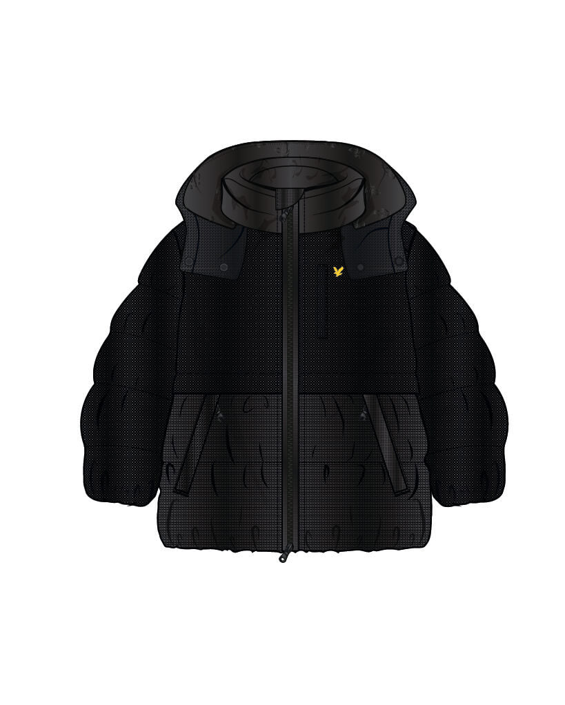 Puffer Coat Black - Lyle & Scott