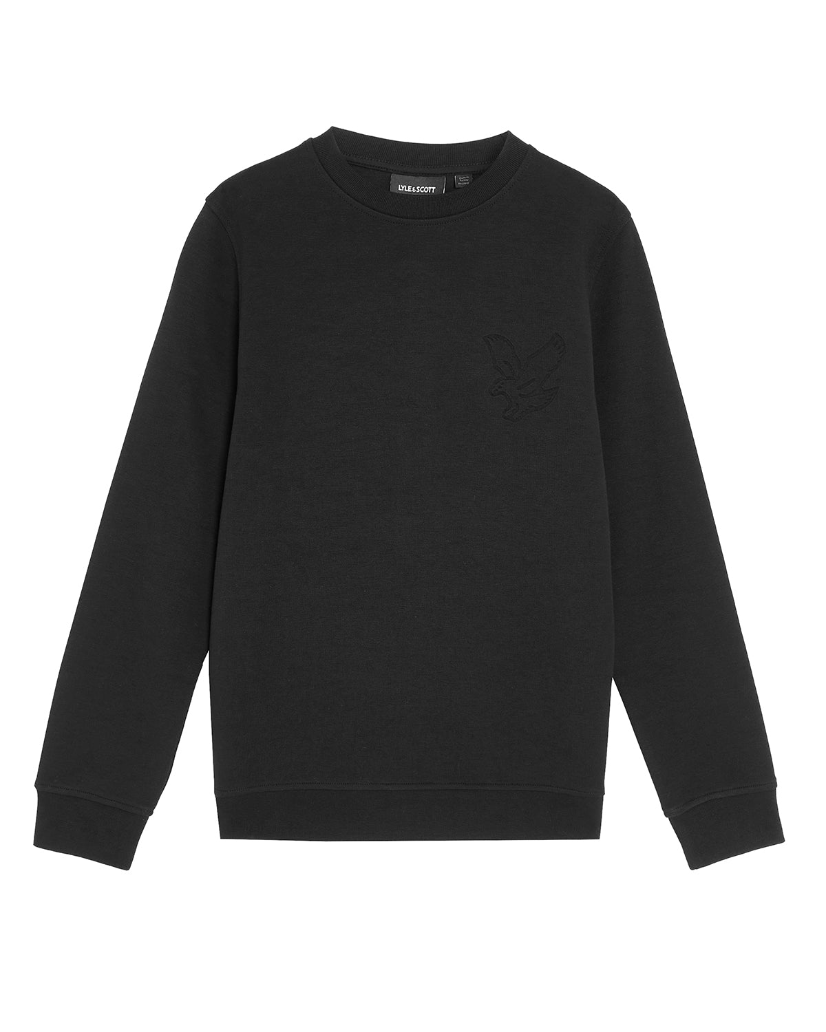 Sweater Eagle Crew Neck Jet Black - Lyle & Scott