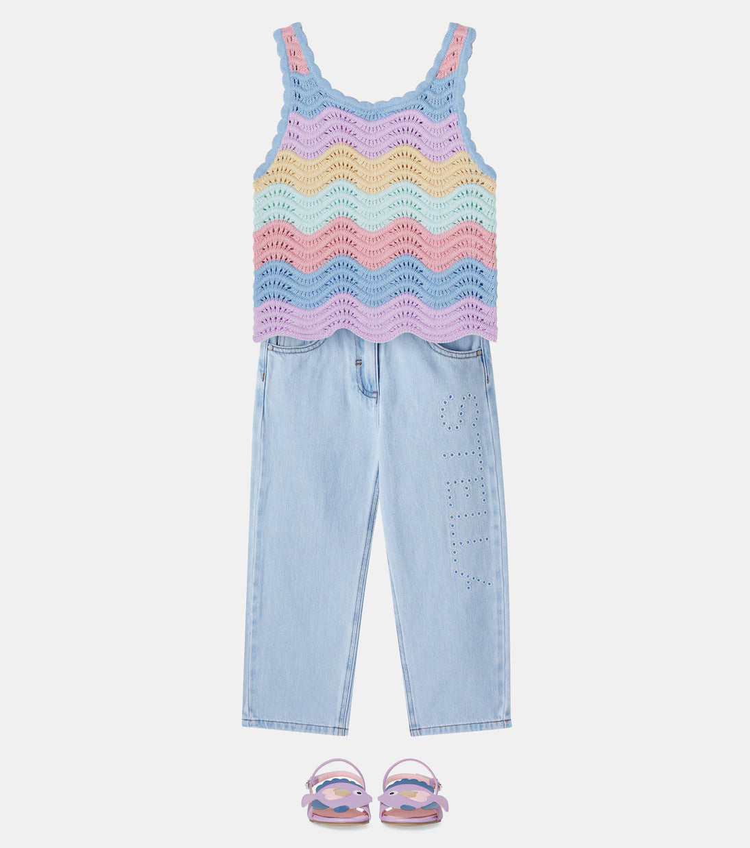 Color Striped Tank Top - Stella McCartney