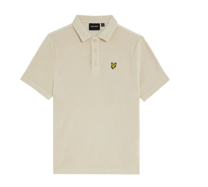 Towelling Polo Beige - Lyle & Scott