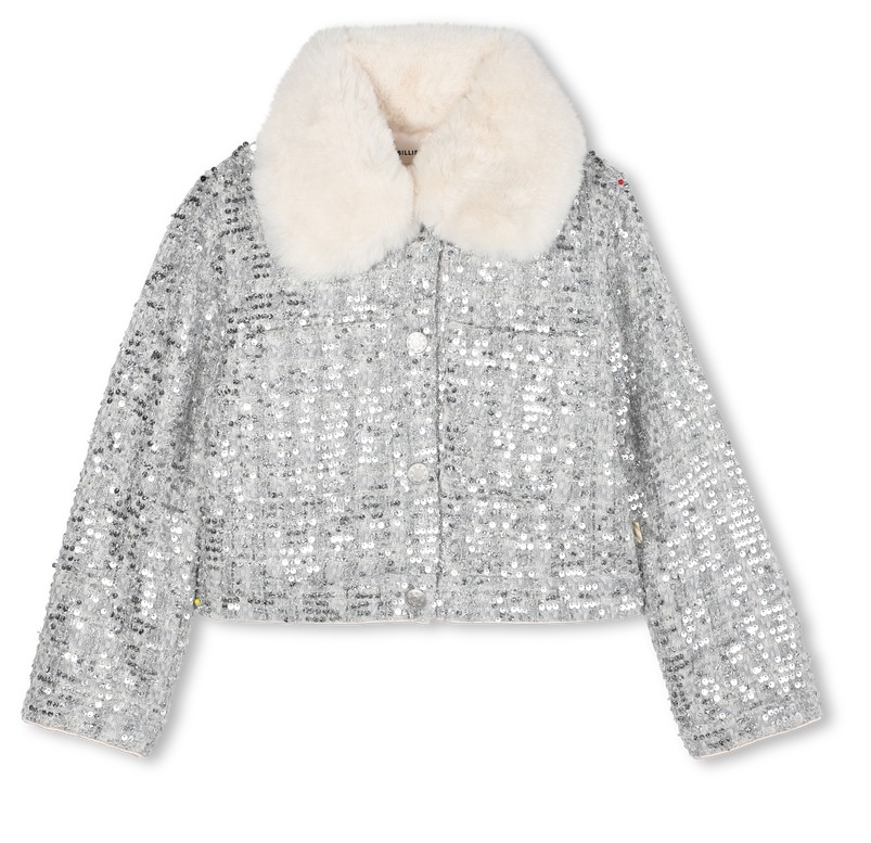 Jacket Silver Sparkling - Billie Blush