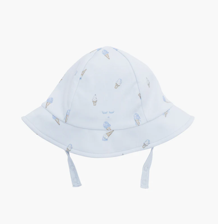 Ice Cream Sun Hat Blue - Livly