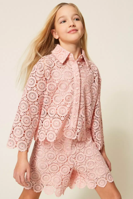 Blouse Lace Pink - Twinset