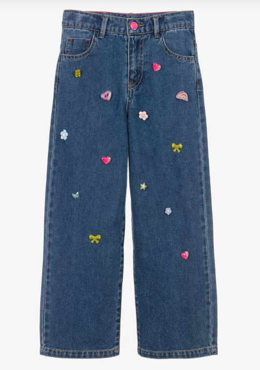 Jeans met Figuurtjes Meisje - Billieblush