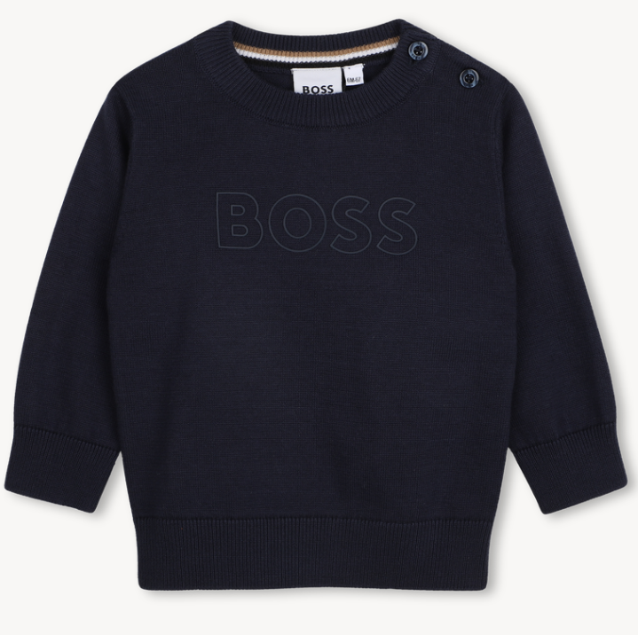 Jongens trui woven - Boss