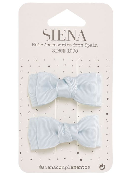 2 - Pack Strikjes Lichtblauw - Siena
