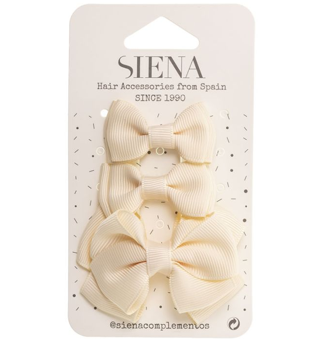 3 - Pack Strikjes Lichtbeige - Siena