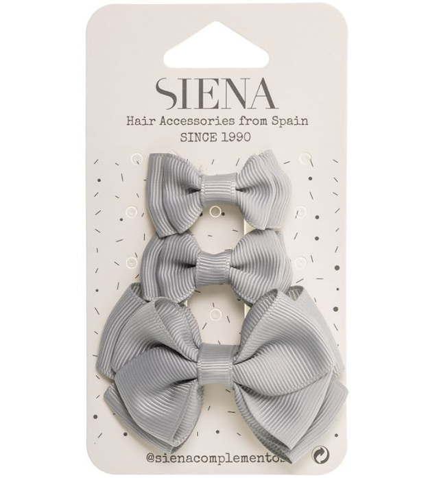3 - Pack Strikjes Lichtgrijs - Siena
