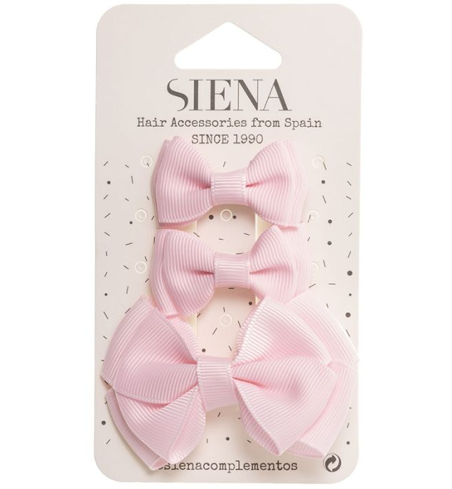 3 - Pack Strikjes Lichtroze - Siena