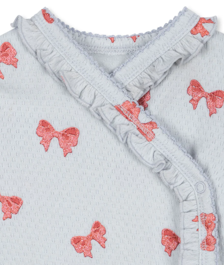 Romper Blue Bow - Konges Slojd