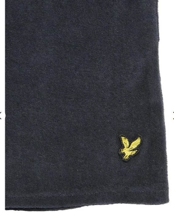 Towelling Short Dark Navy - Lyle & Scott