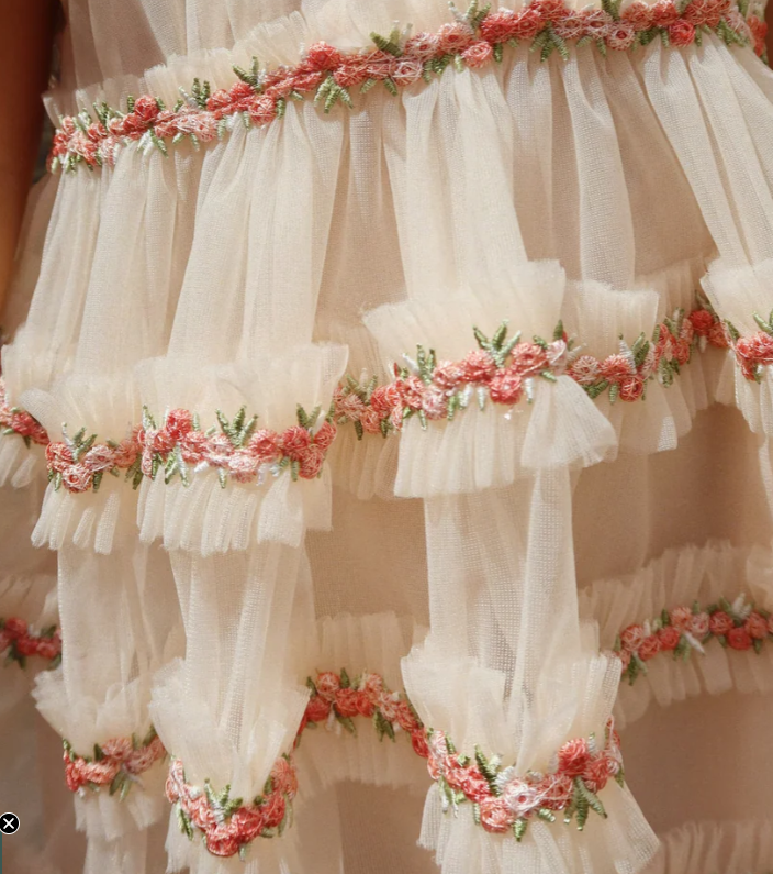 Joelle Dress Buttercream - Konges Slojd