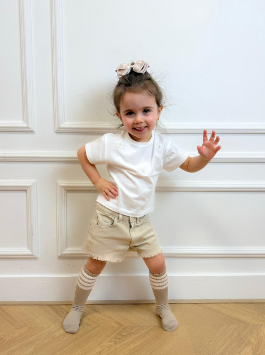 Condor Socks Sport - Quinoa / White