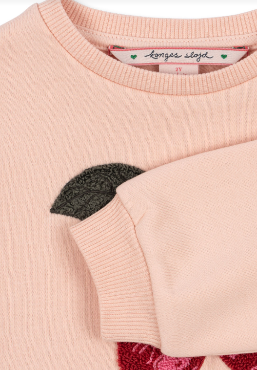 Lou Sweat Dress Cherry - Konges Slojd