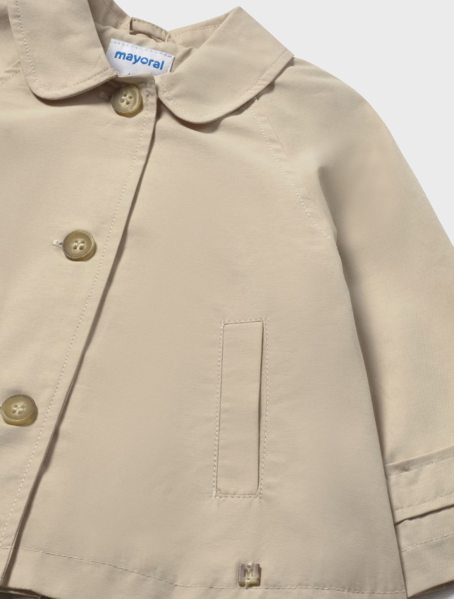 Girls Trenchcoat Beige - Mayoral