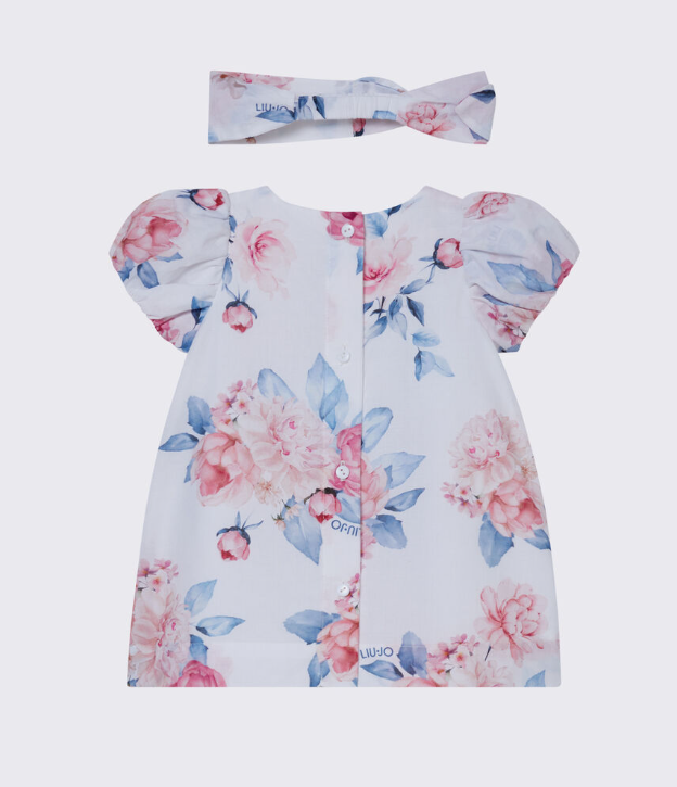 Printed Flower Mini Dress - Liu Jo