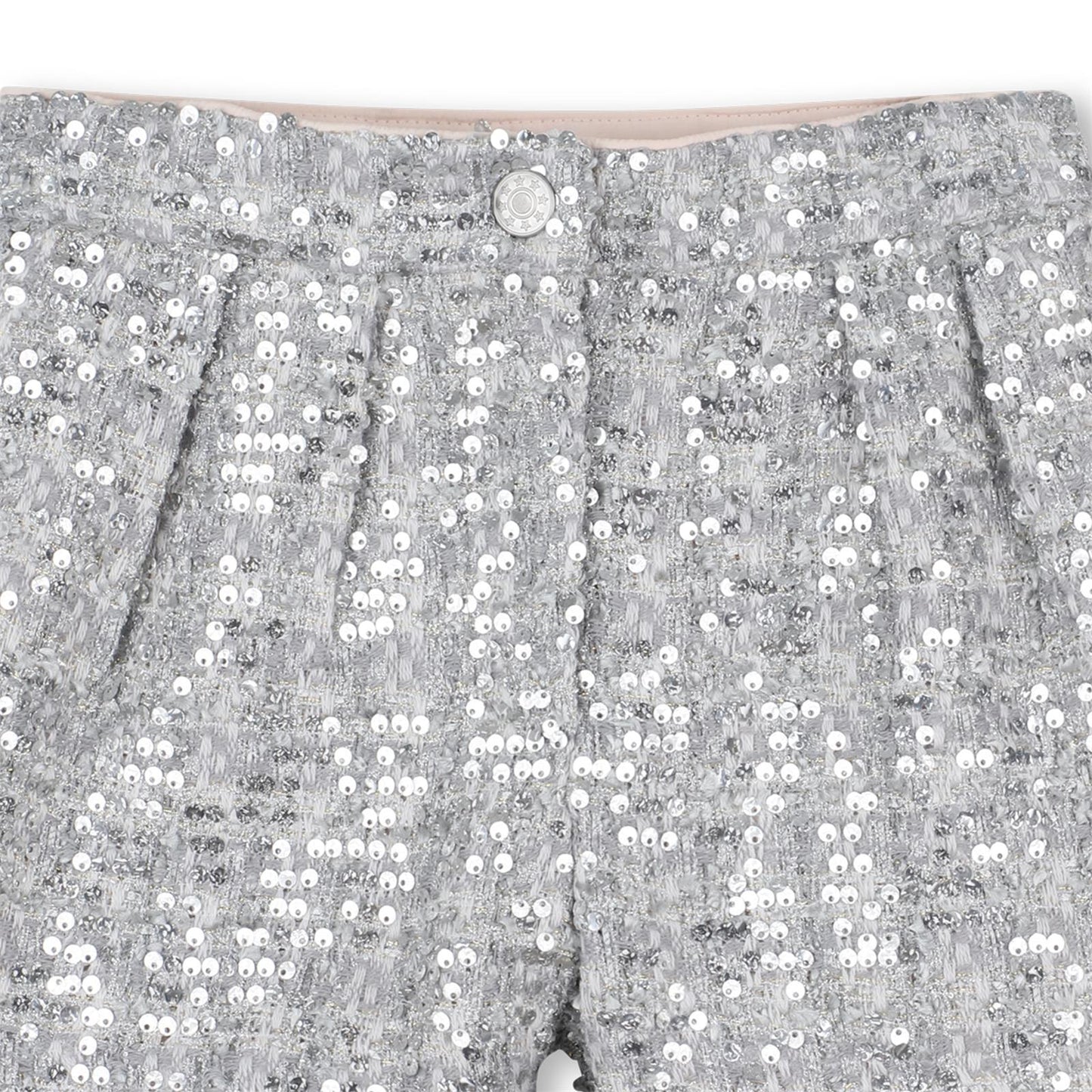 Short Silver Sparkling - Billieblush