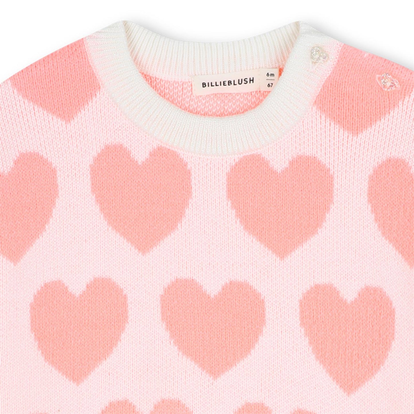 Dress Knitted Heart - Billieblush