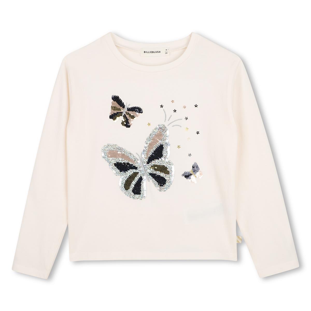 Shirt Vlinders Meisjes - Billeblush