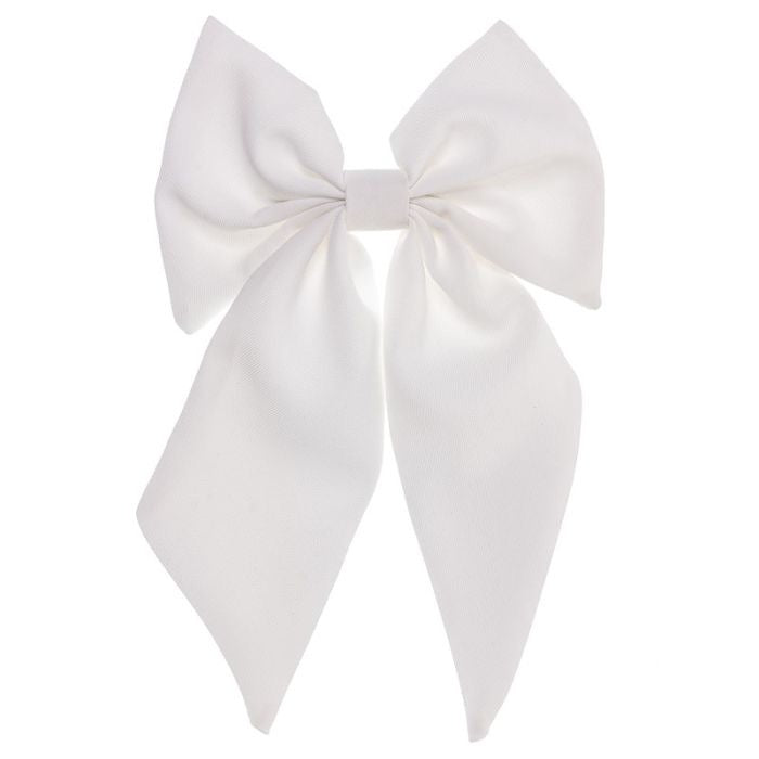 Large Hairbow XL White - Siena