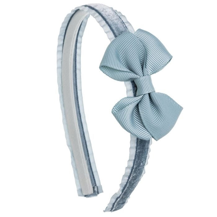 Diadeem Little Bow Green/Blue - Siena