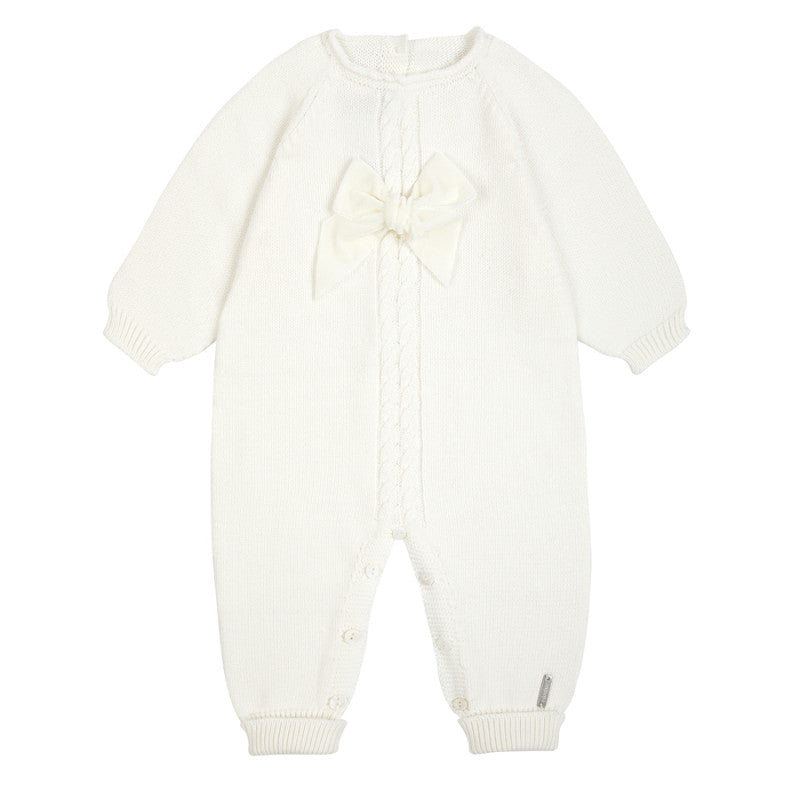 Baby pakje meisjes velvet strik - Condor