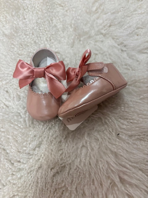Baby Shoes Pink Bow Basic - Mayoral