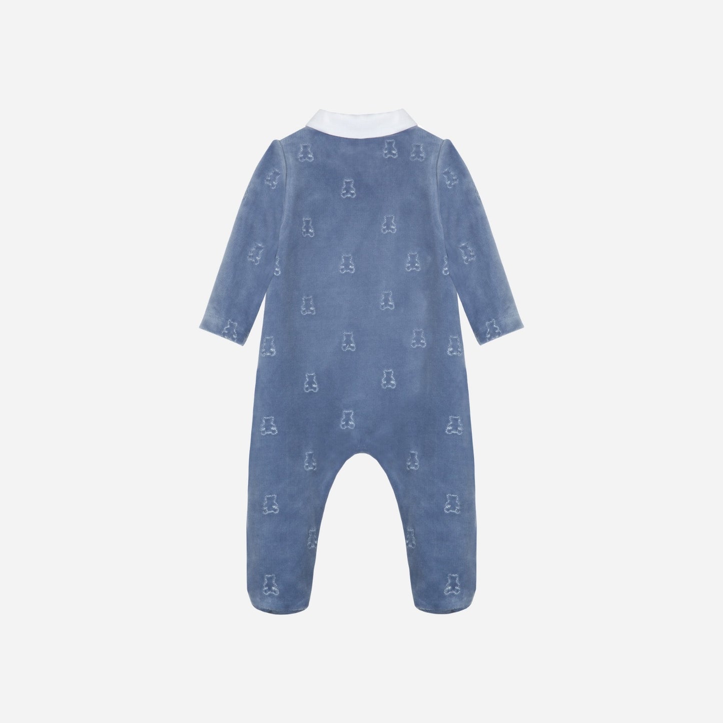 Newborn Bear Blue Velours - Patachou