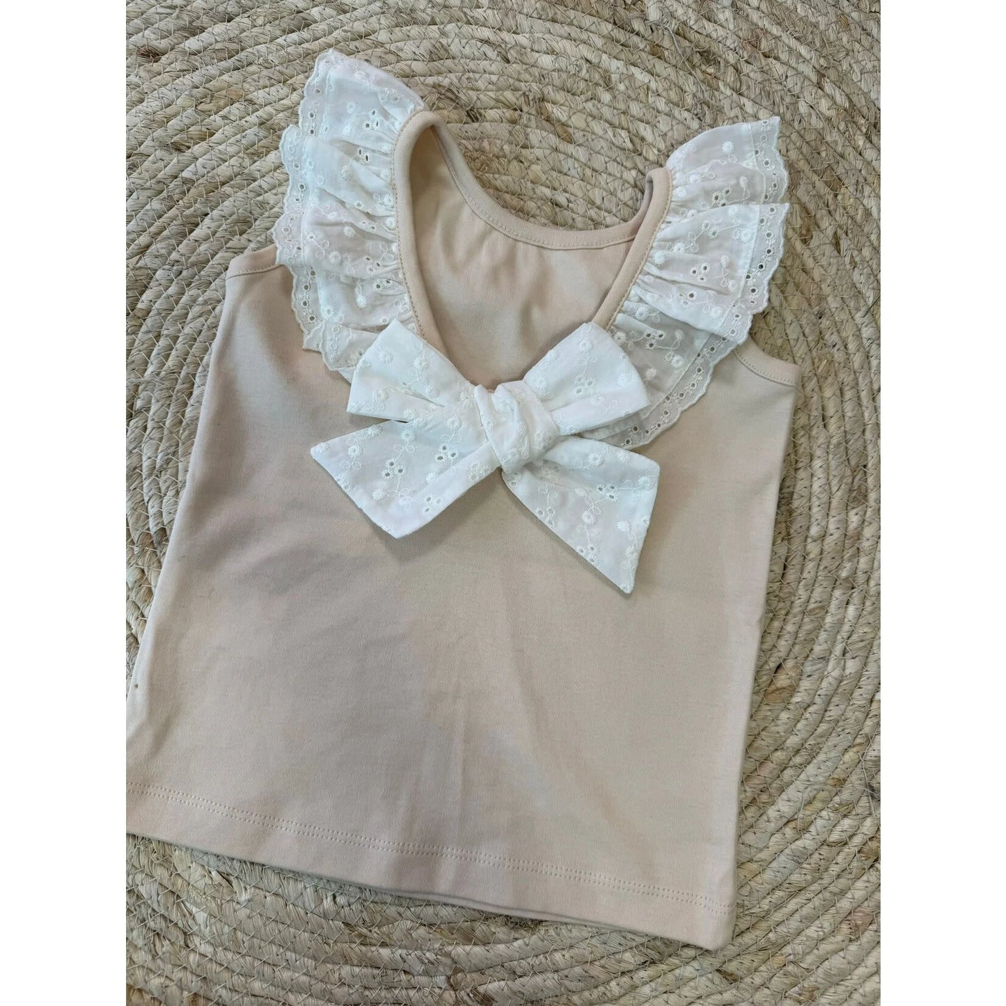 Shirt Beige Bow - Laivicar
