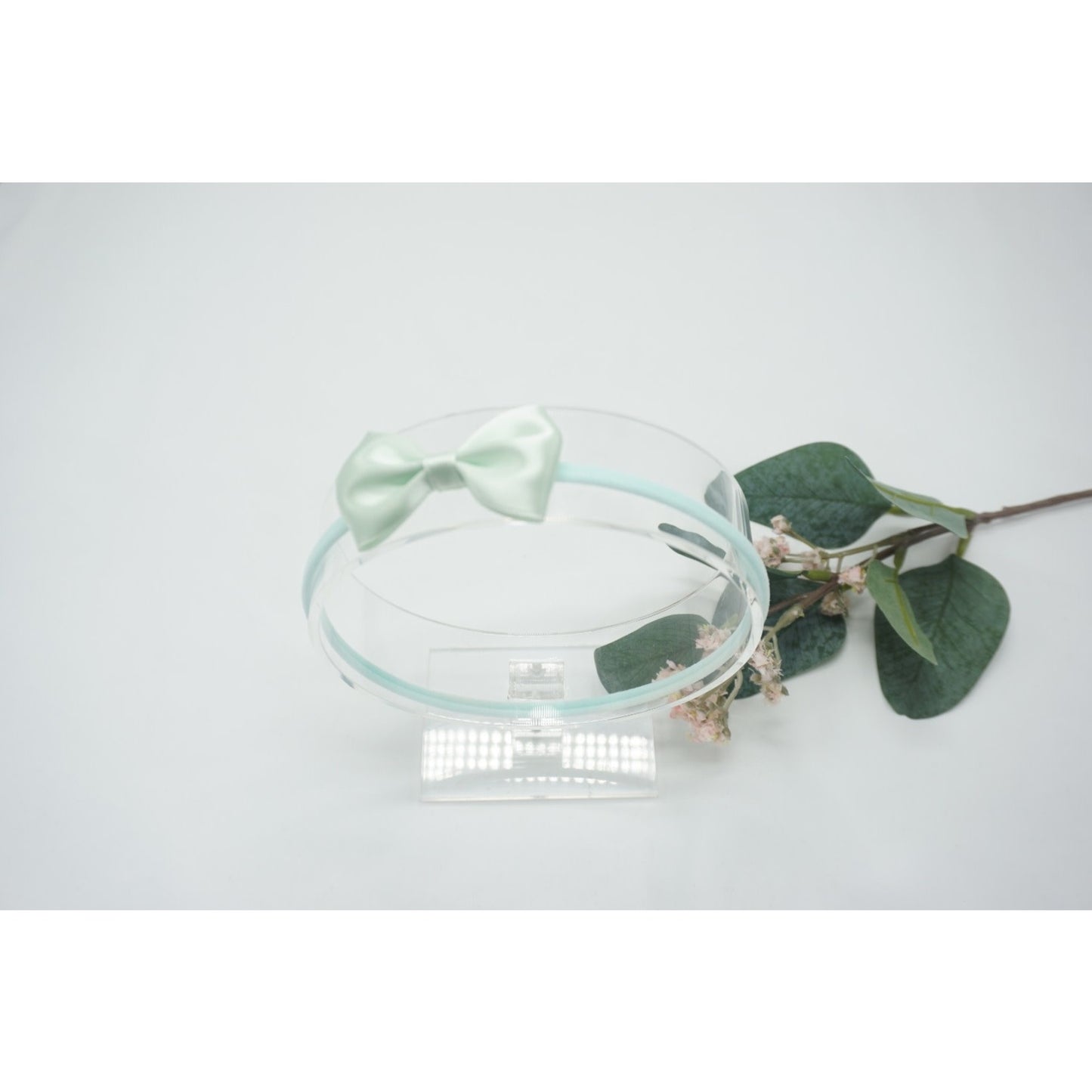 Newborn Hairbow Pastel Green - Petite Zara