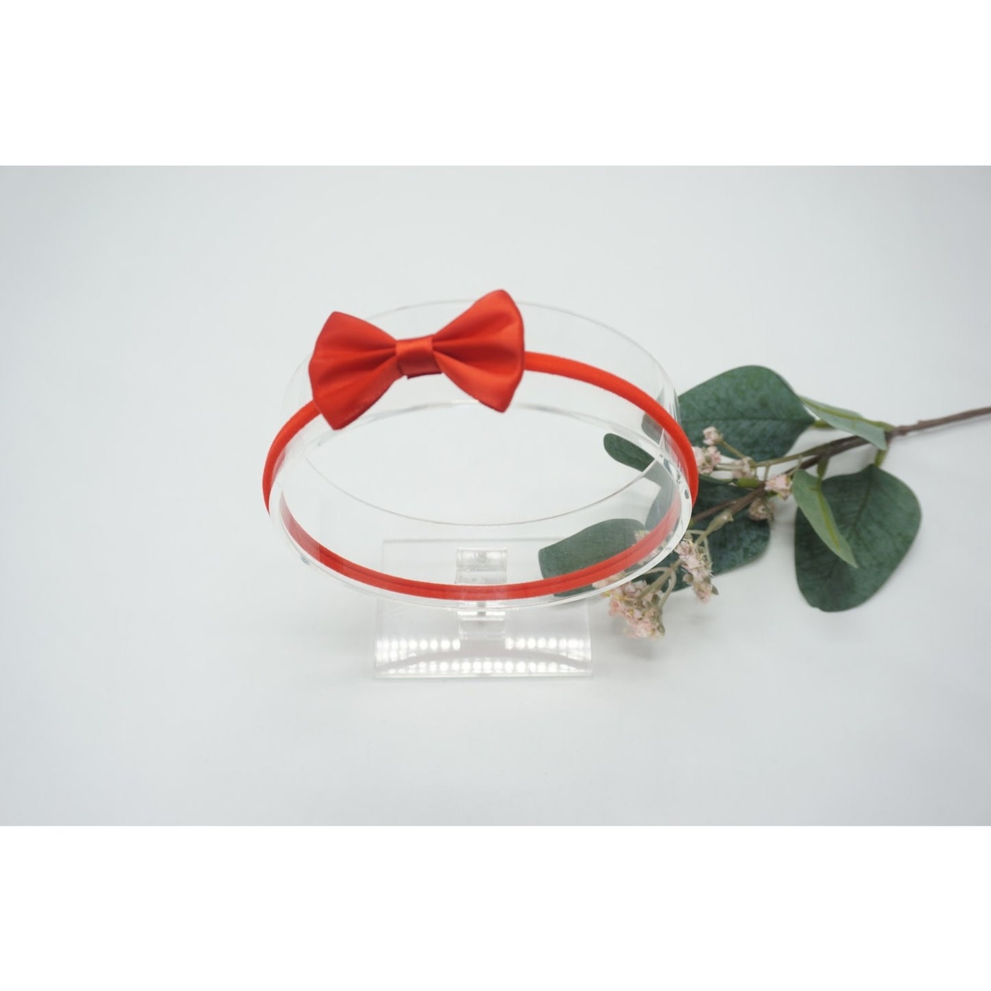 Newborn Hairbow Red - Petite Zara