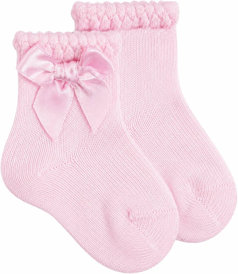 Condor Socks Bow - Pink