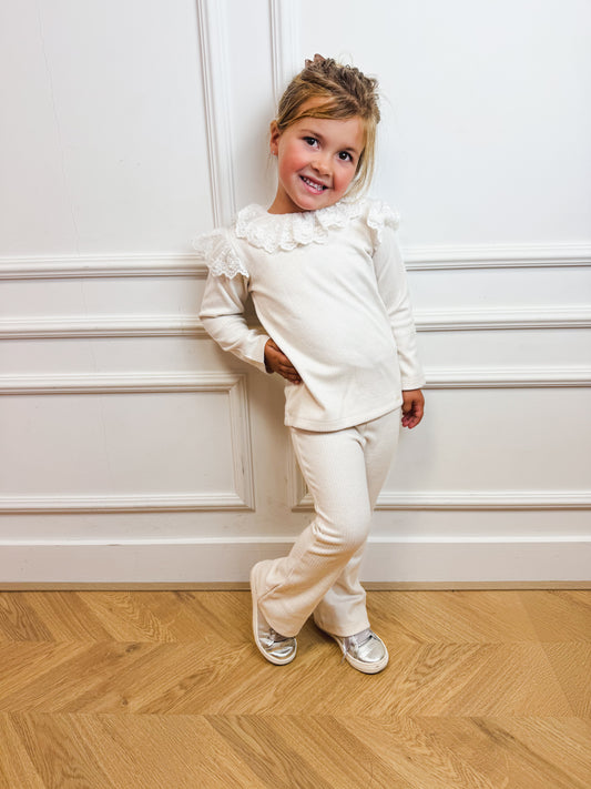 Set Flared Creme - Laivicar
