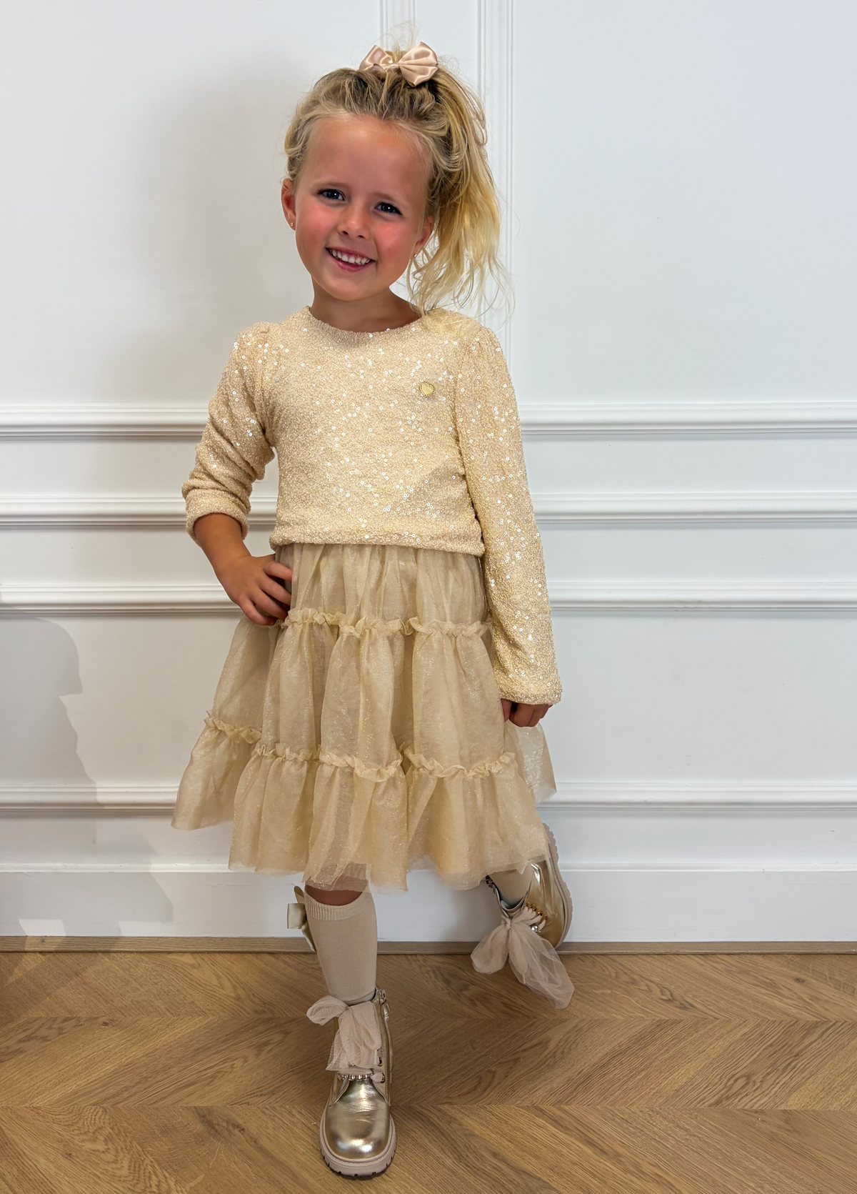 Elsa Shirt Meisjes - Le Chic
