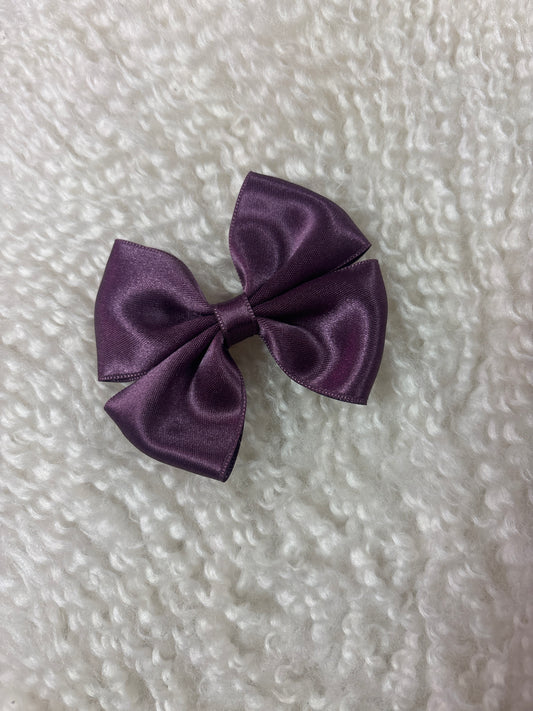 Butterfly Bow Small Purple - Petite Zara
