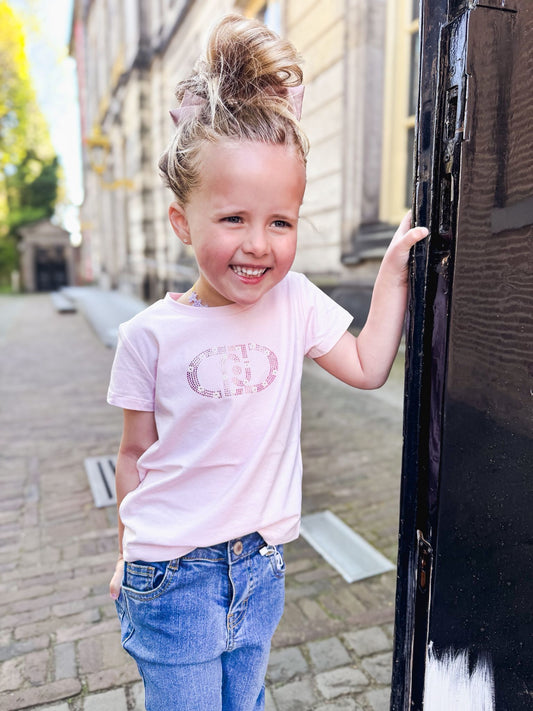 T-shirt With Jewel Pink - Liu Jo
