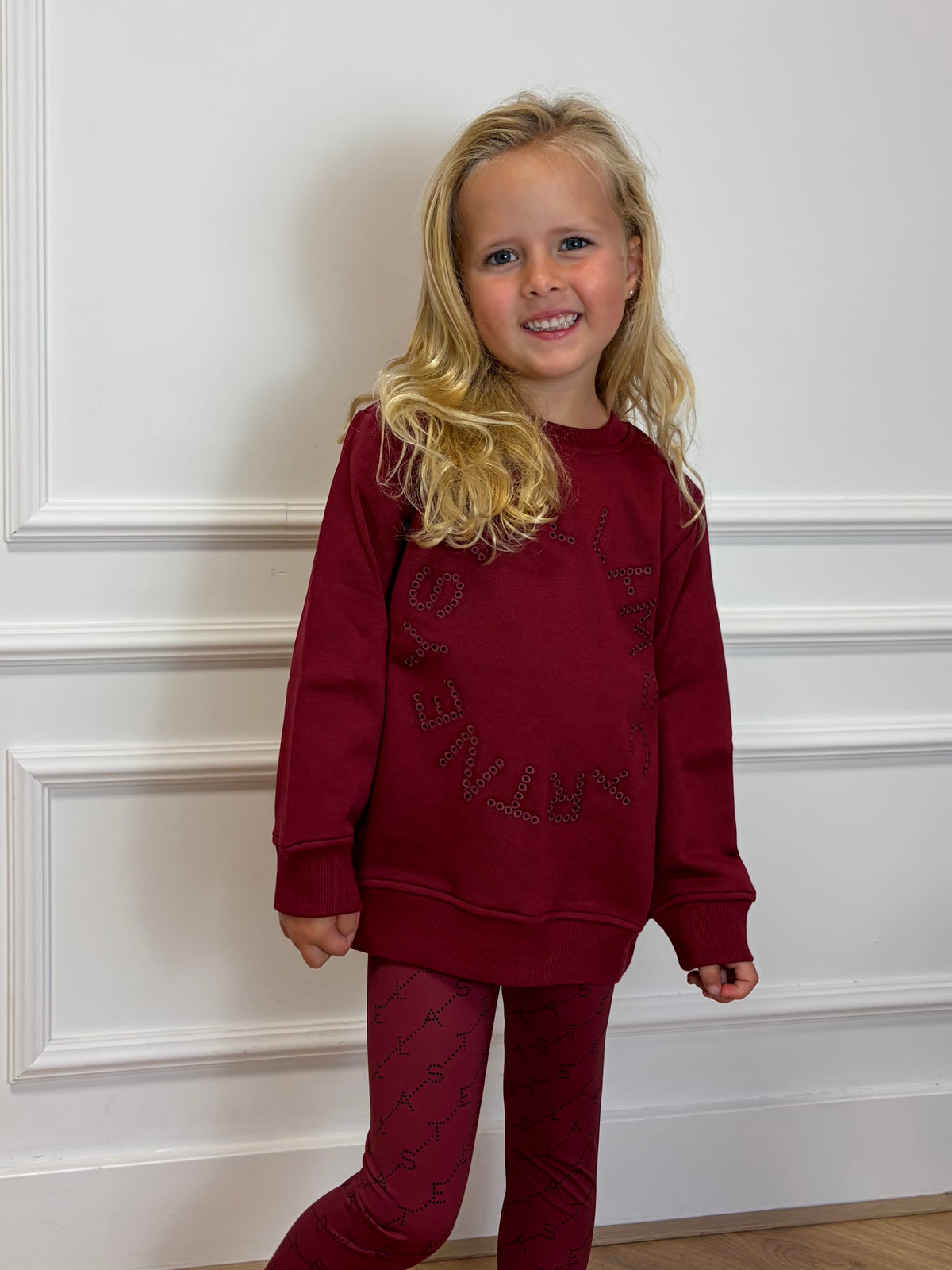 Trui Logo Bordeaux - Stella McCartney