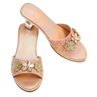 Heel Clarisse Salmon Metallic - Souza