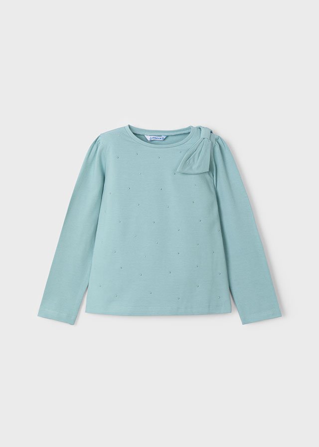 Shirt Pearls Jade - Mayoral