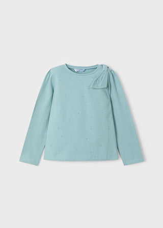 Shirt Pearls Jade - Mayoral