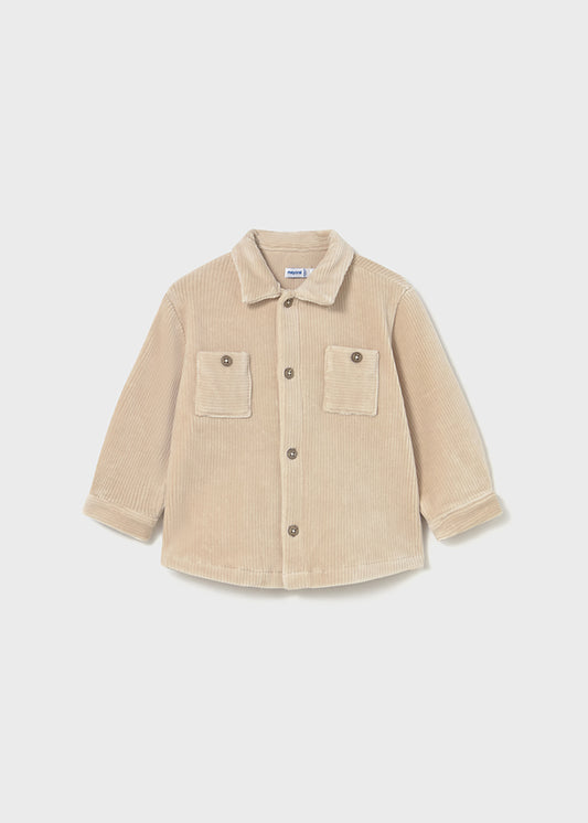 Rib Blouse Beige Boy - Mayoral