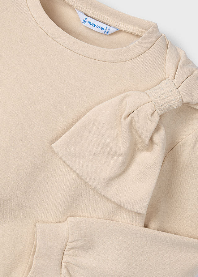 Sweater Creme Bow - Mayoral