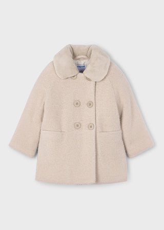 Knitted Coat Beige - Mayoral