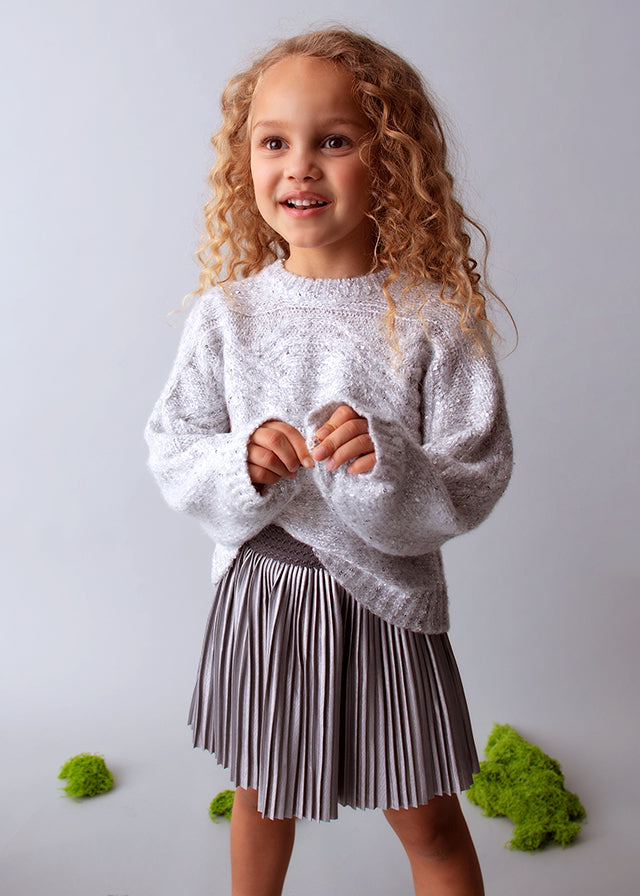 Silver Skirt - Mayoral