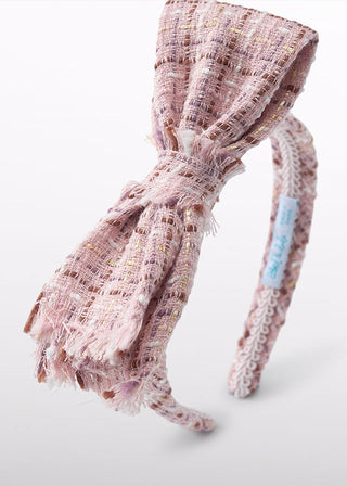 Diadeem Tweed Pink - Abel & Lula