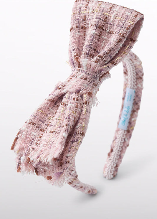 Diadeem Tweed Pink - Abel & Lula