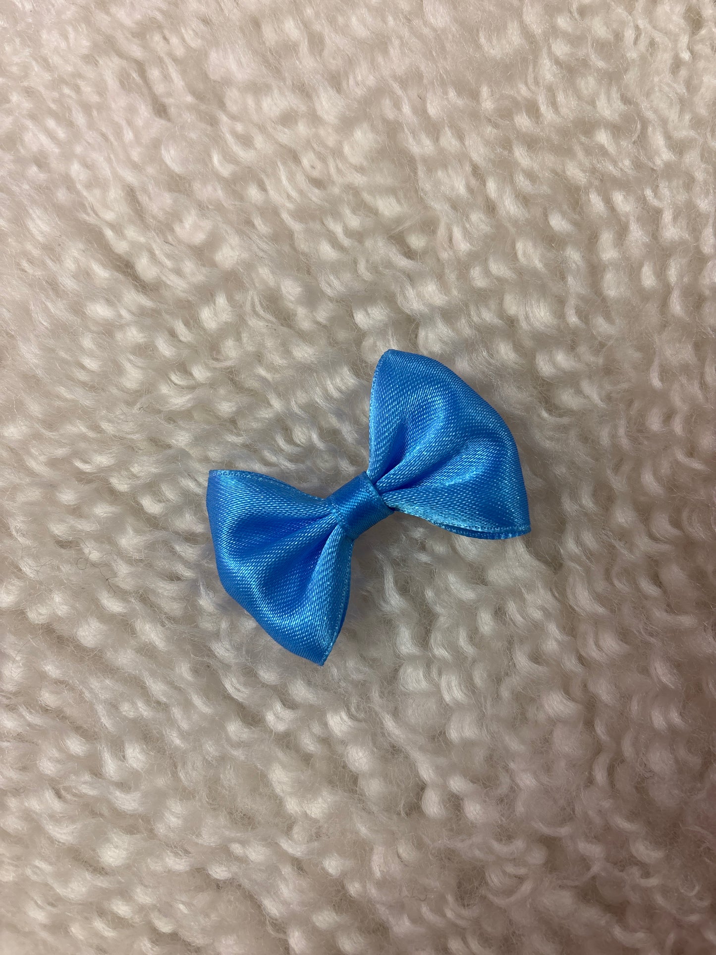 Butterfly Bow Mini French Blue - Petite Zara
