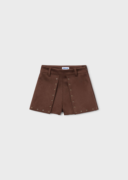 Broekje Suede Bruin Meisjes - Mayoral