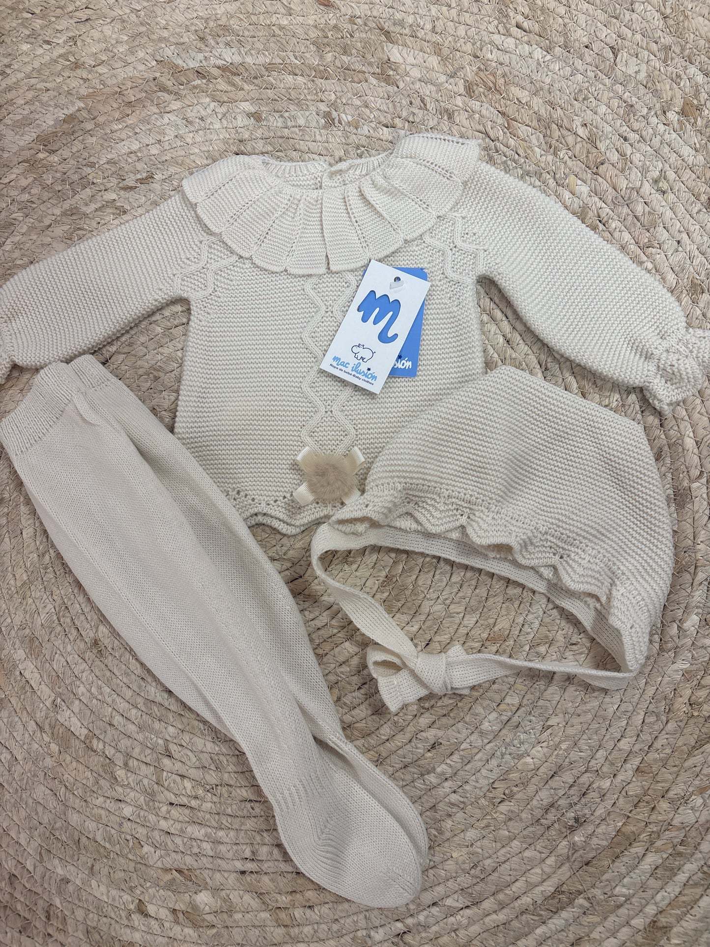 Newborn Set Beige - Mac Ilusion