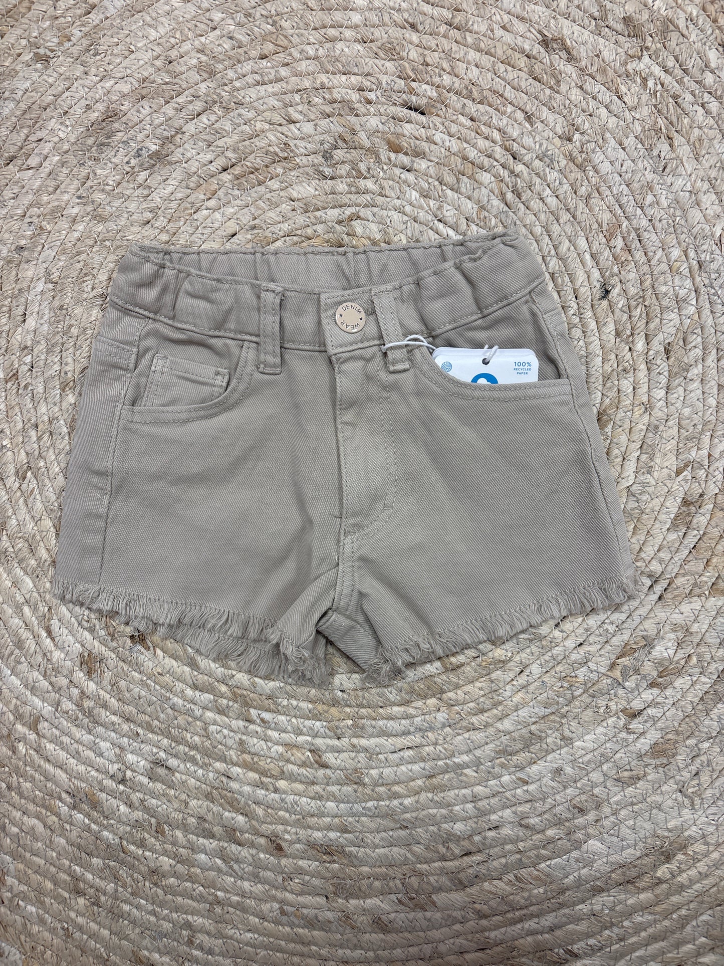 Short Beige Ruffle - Mayoral